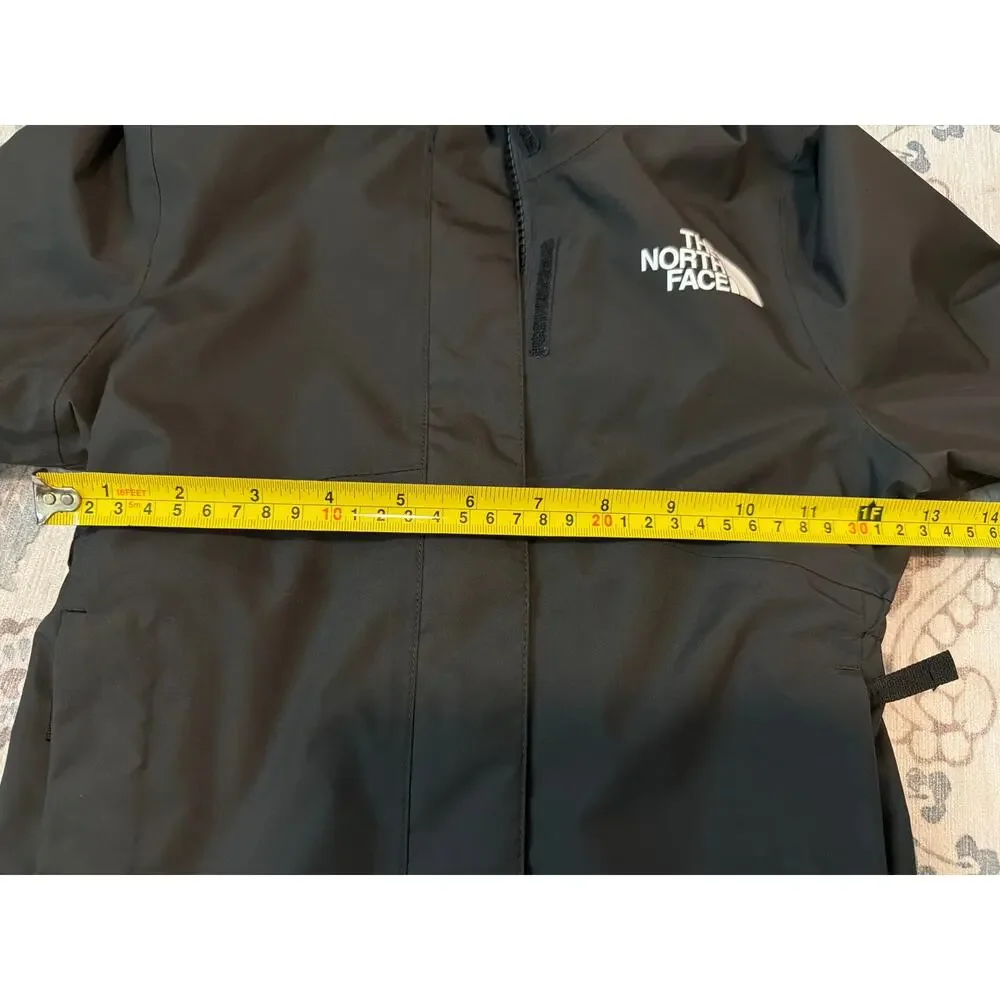 The North Face Kids Antora Rain Jacket Black XS NWT Youth Waterproof Shell